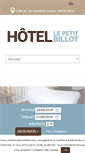 Mobile Screenshot of hotel-vitre.com